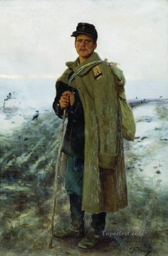 su tierra natal el héroe de la última guerra 1878 Ilya Repin Pinturas al óleo